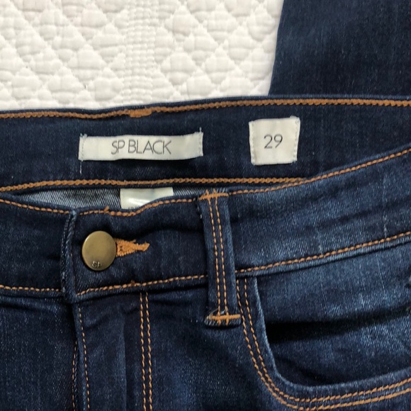 SP Black Skinny Jeans/Dark Wash -Size 29 - Picture 4 of 5